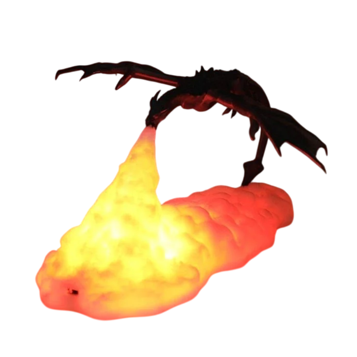 Fire Breathing Dragon Lamp