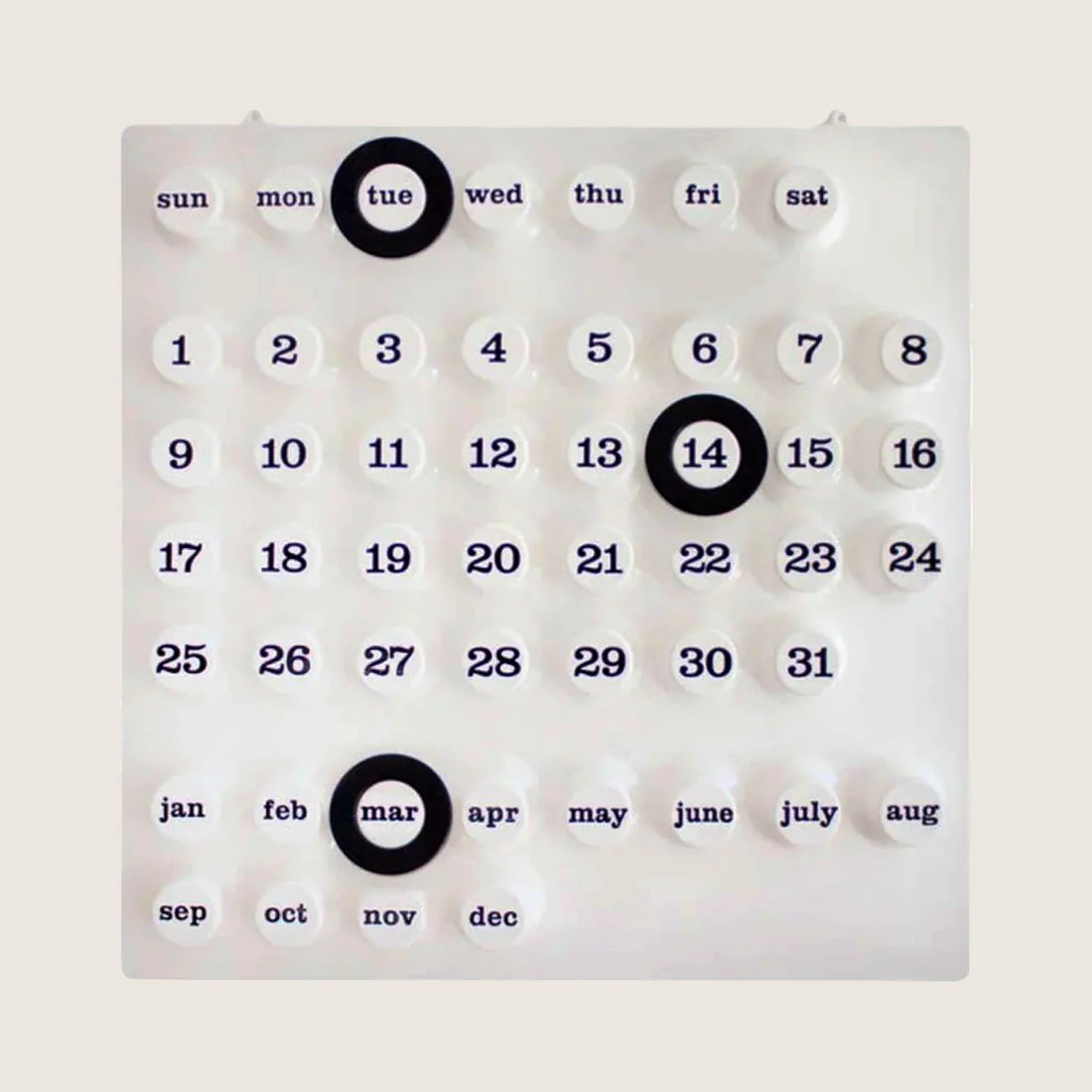 Perpetual Wall Calendar
