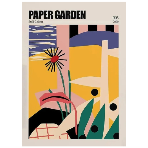 Paper Garden Poster