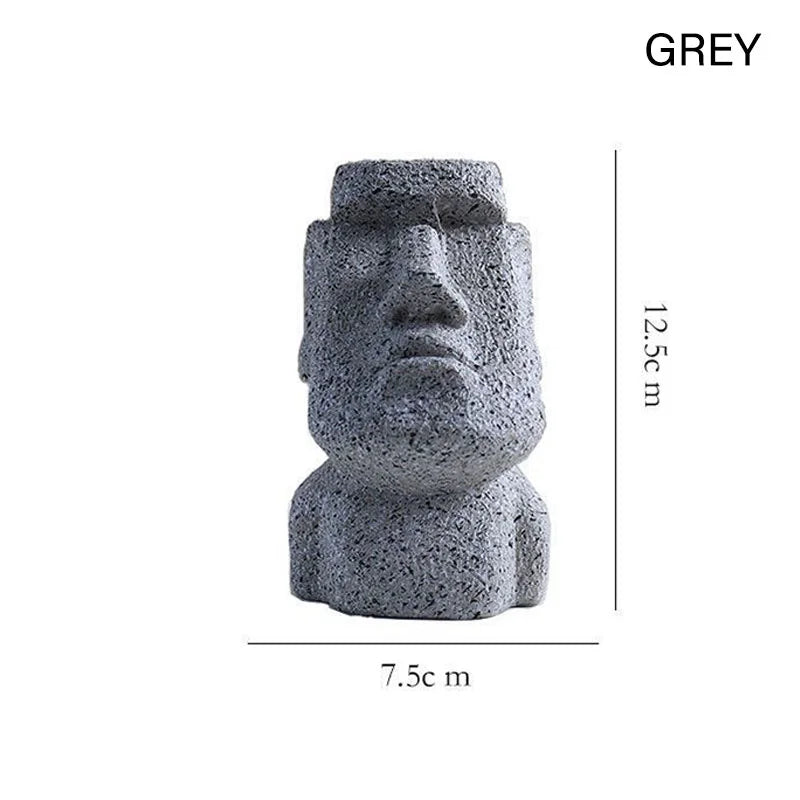 Moai Head Glasses Holder