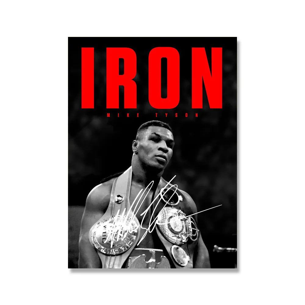 'Iron' Mike Tyson Poster Boxing Poster