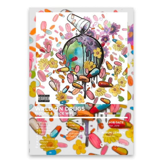 Future Future & Juice Wrld Present... Wrld on Drugs Album Poster