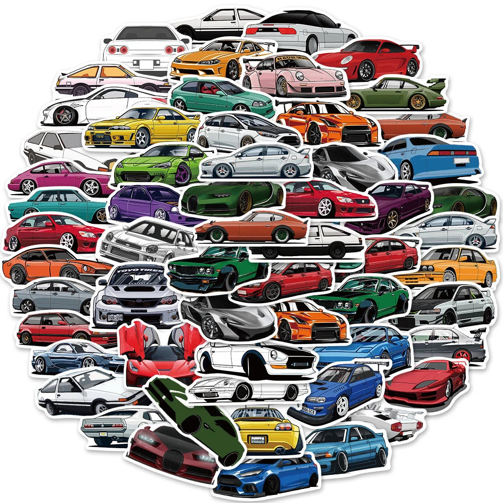 Race Car Stickers