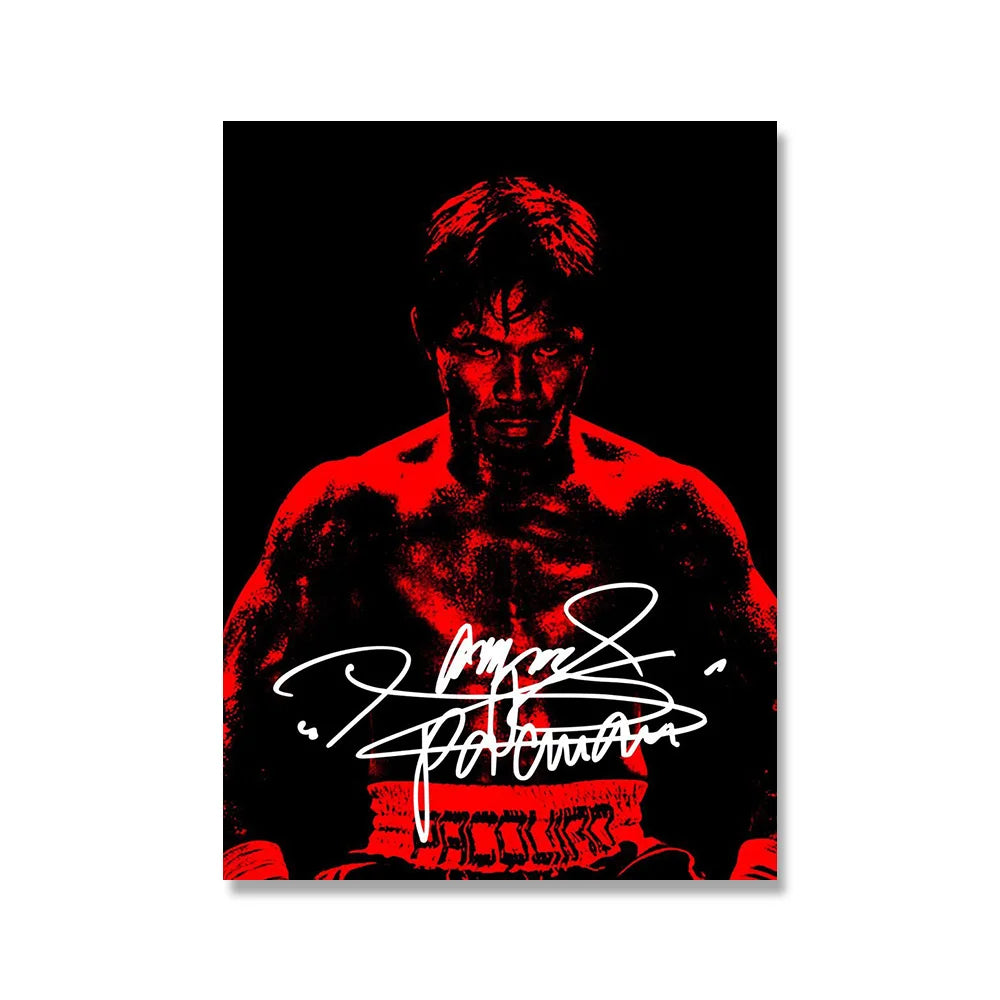 Manny 'PacMan' Pacquiao Boxing Poster