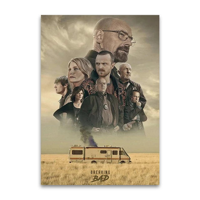 Breaking Bad Cinematic Art Poster