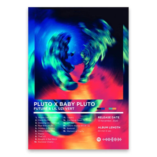 Future Pluto X Baby Pluto Album Poster
