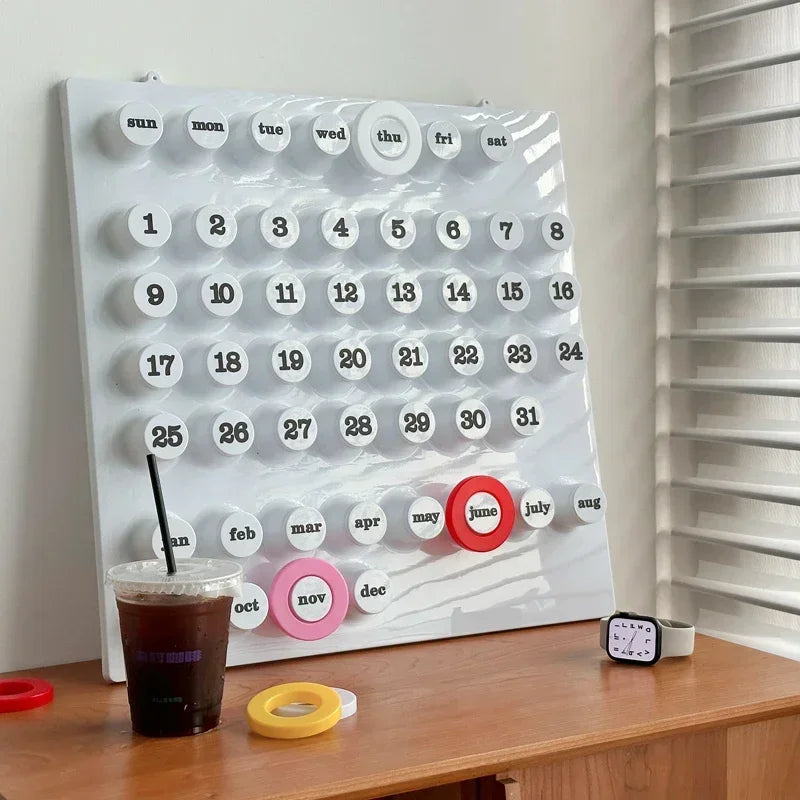 Perpetual Wall Calendar