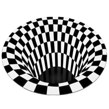 Trippy Vortex Rug