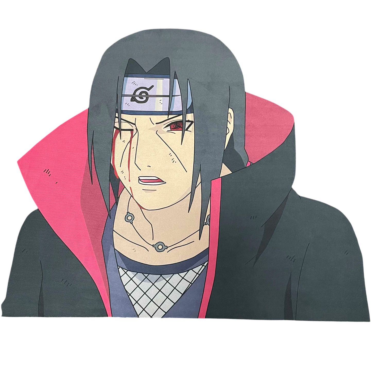 Naruto Itachi Uchiha Injured Sharingan Rug