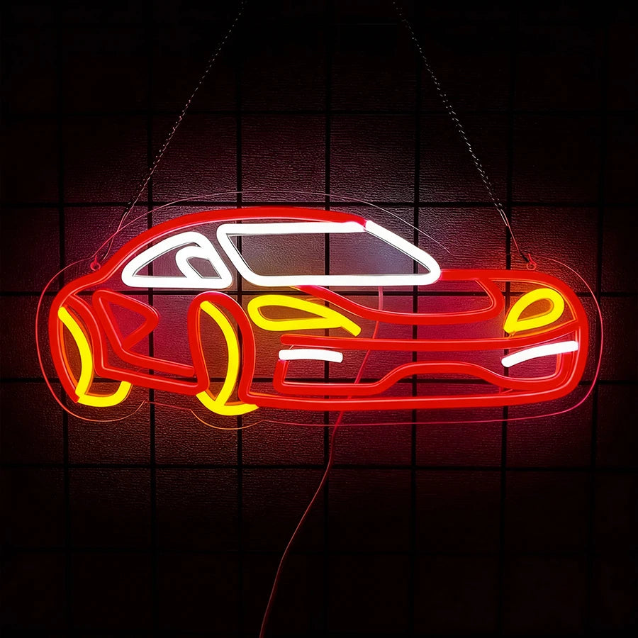 Ferrari 488 GTB Neon Sign