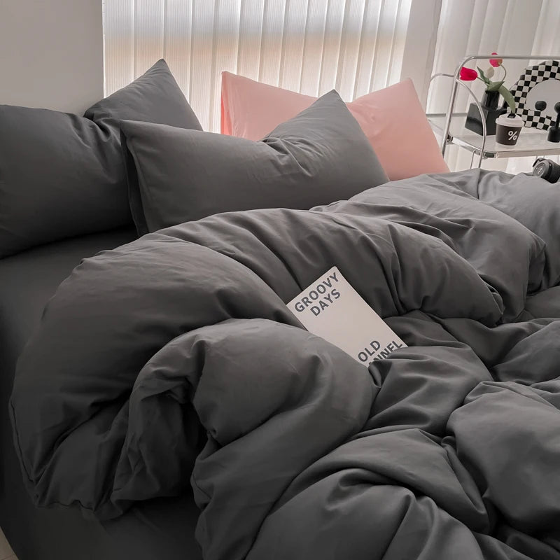 Grey Bedding Set
