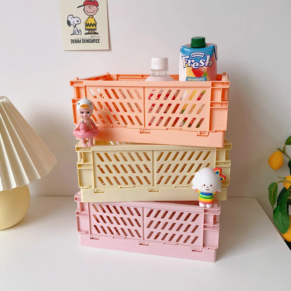 Pastel Folding Crate