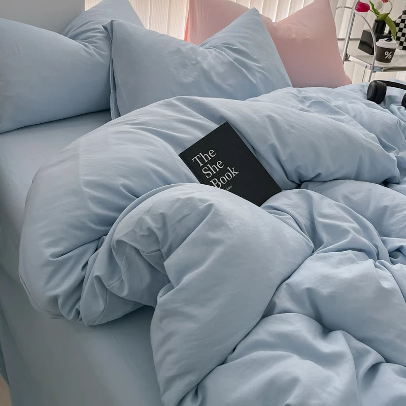 Light Blue Bedding Set