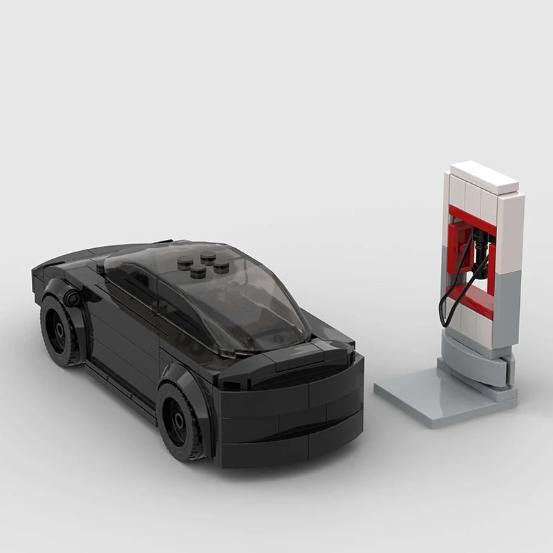Tesla Model 3 & Supercharger