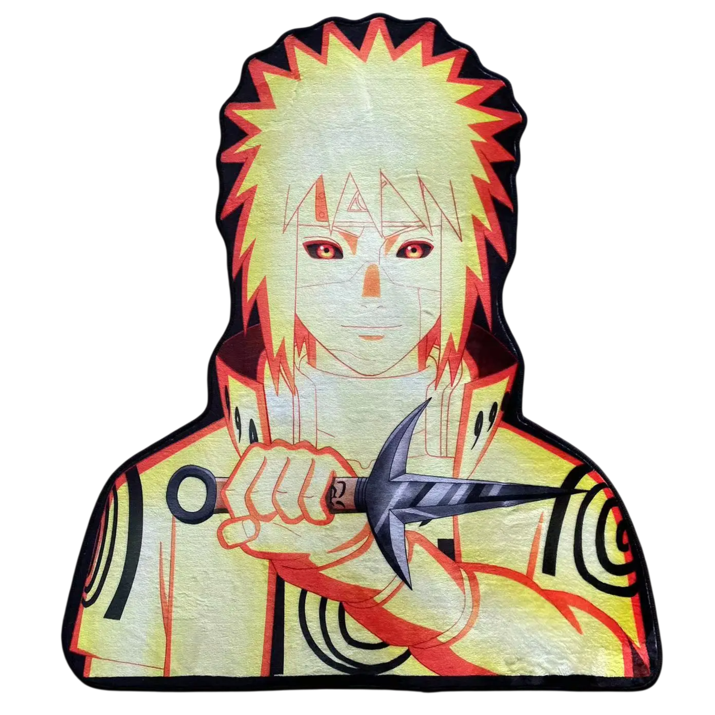 Naruto Minato Namikaze Kurama Chakra Mode Rug