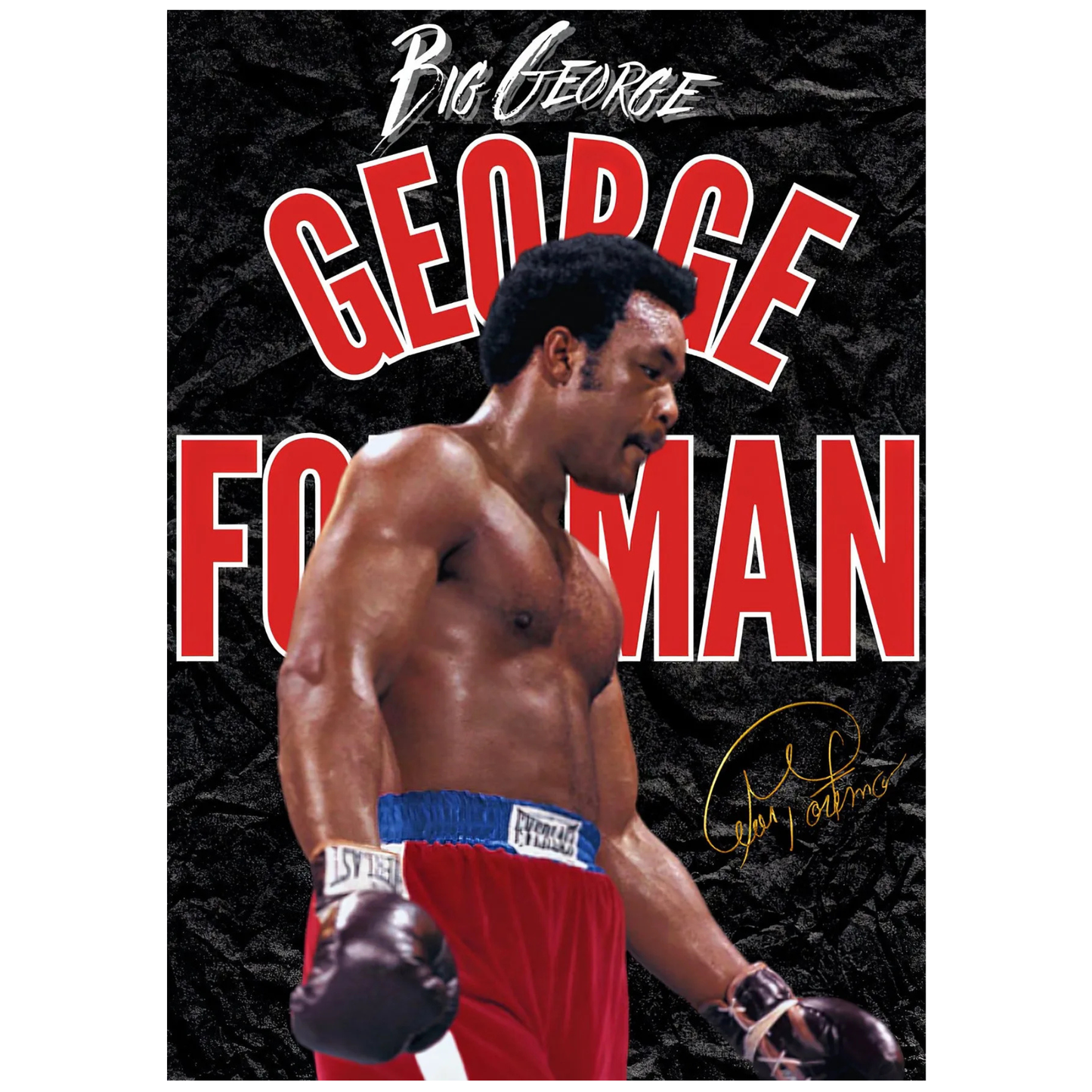 'Big' George Foreman Boxing Poster
