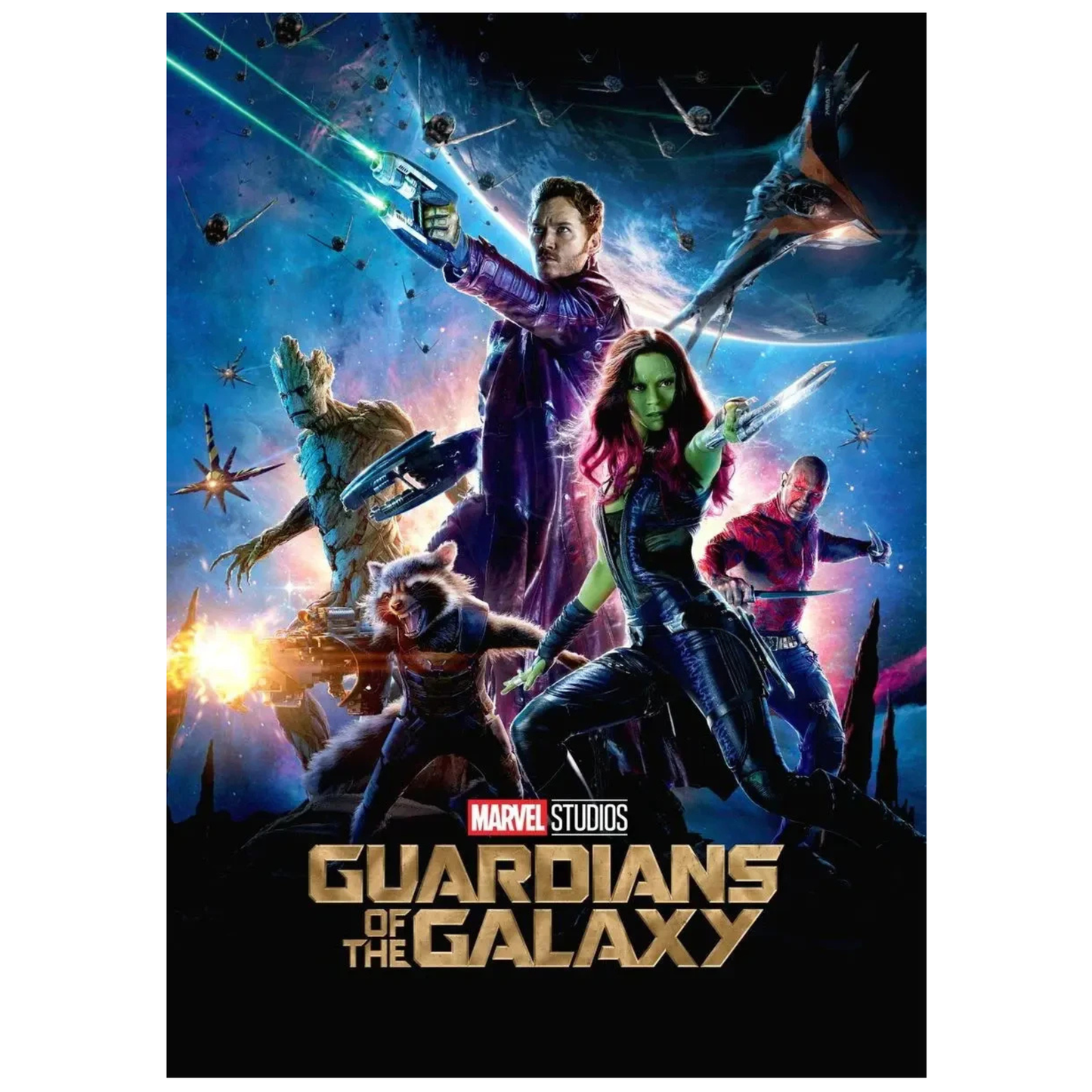 Guardians of the Galaxy Marvel Studios Movie Poster