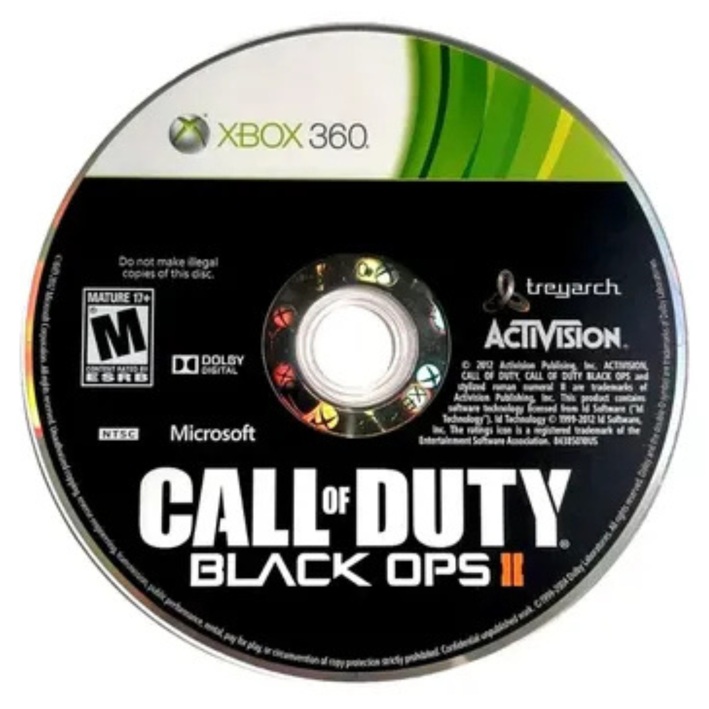 Call of Duty: Black Ops II Xbox 360 CD Rug