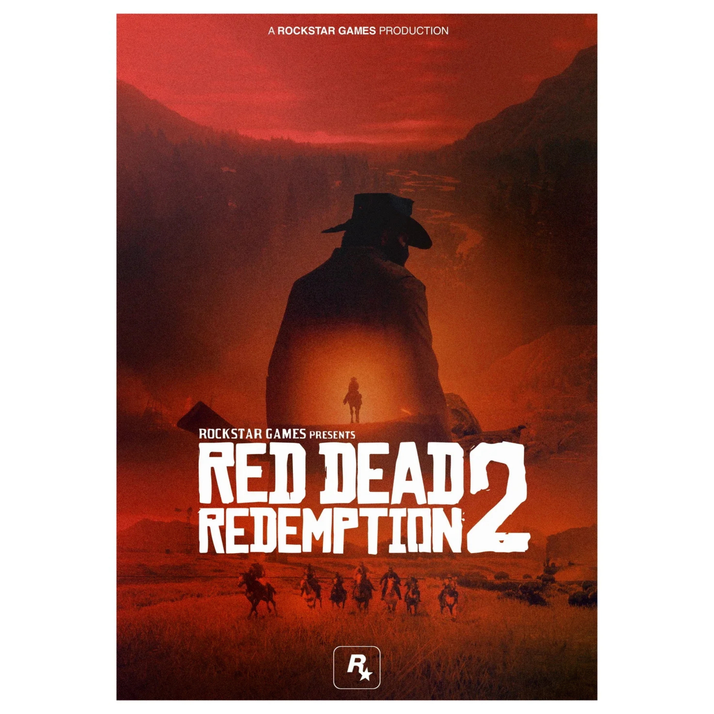 Red Dead Redemption Video Game Poster