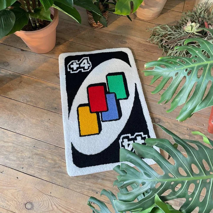 UNO +4 Card Rug