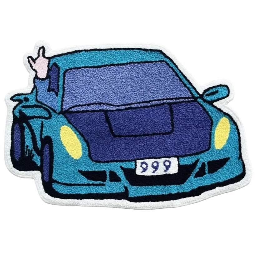 Juice WRLD Goodbye and Good Riddance Car Rug