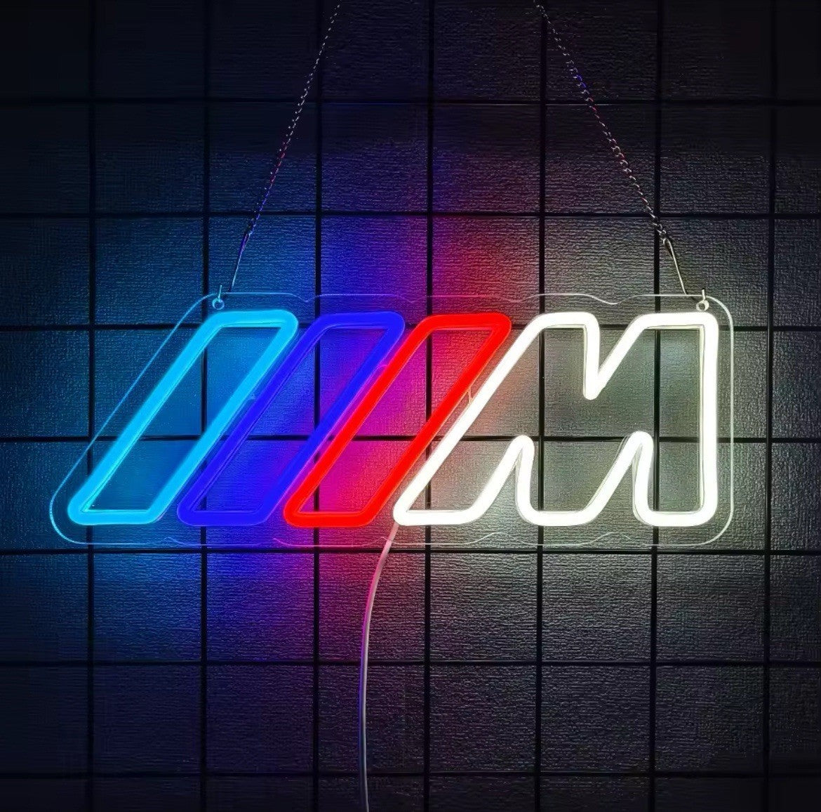 BMW M Logo Neon Sign