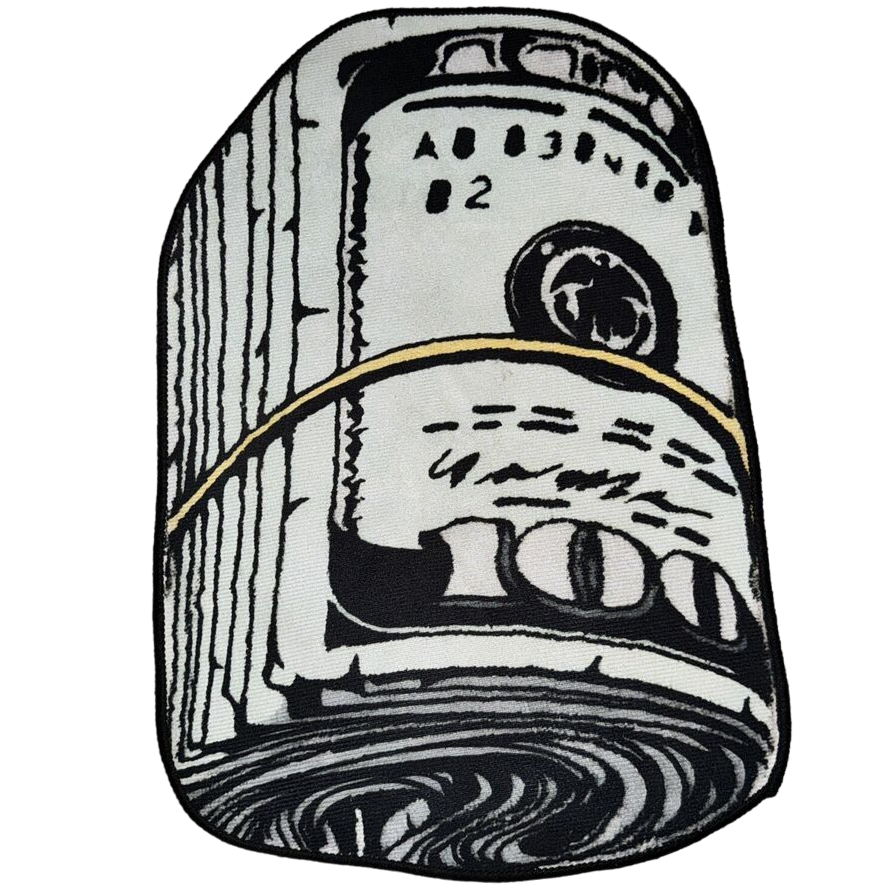 Money Stack Rug