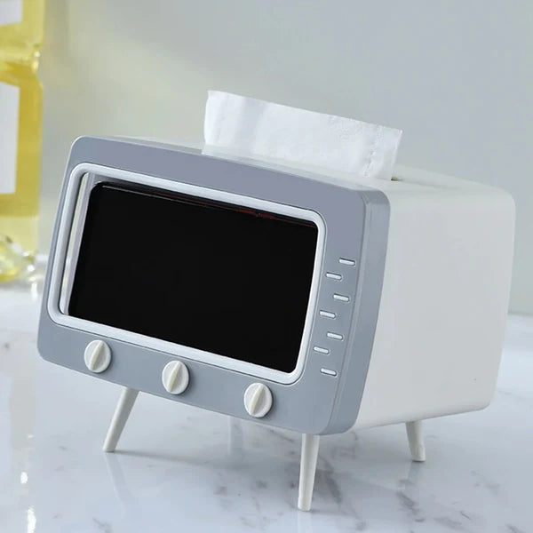 Vintage TV Phone & Tissue Holder