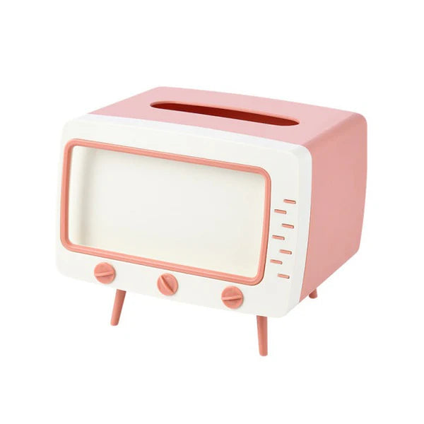 Vintage TV Phone & Tissue Holder