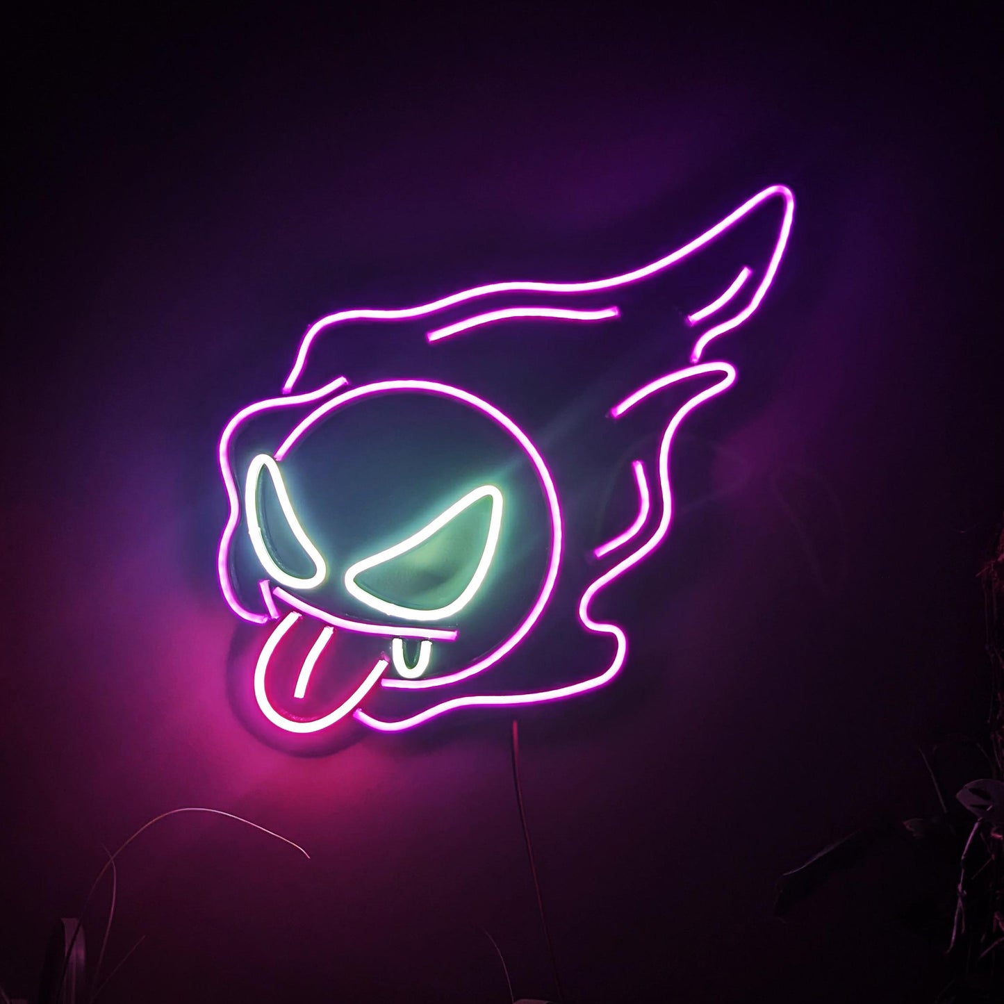 Pokemon Gastly Neon Sign