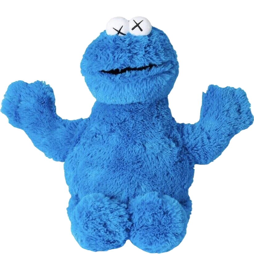Kaws X Sesame Street Plushies