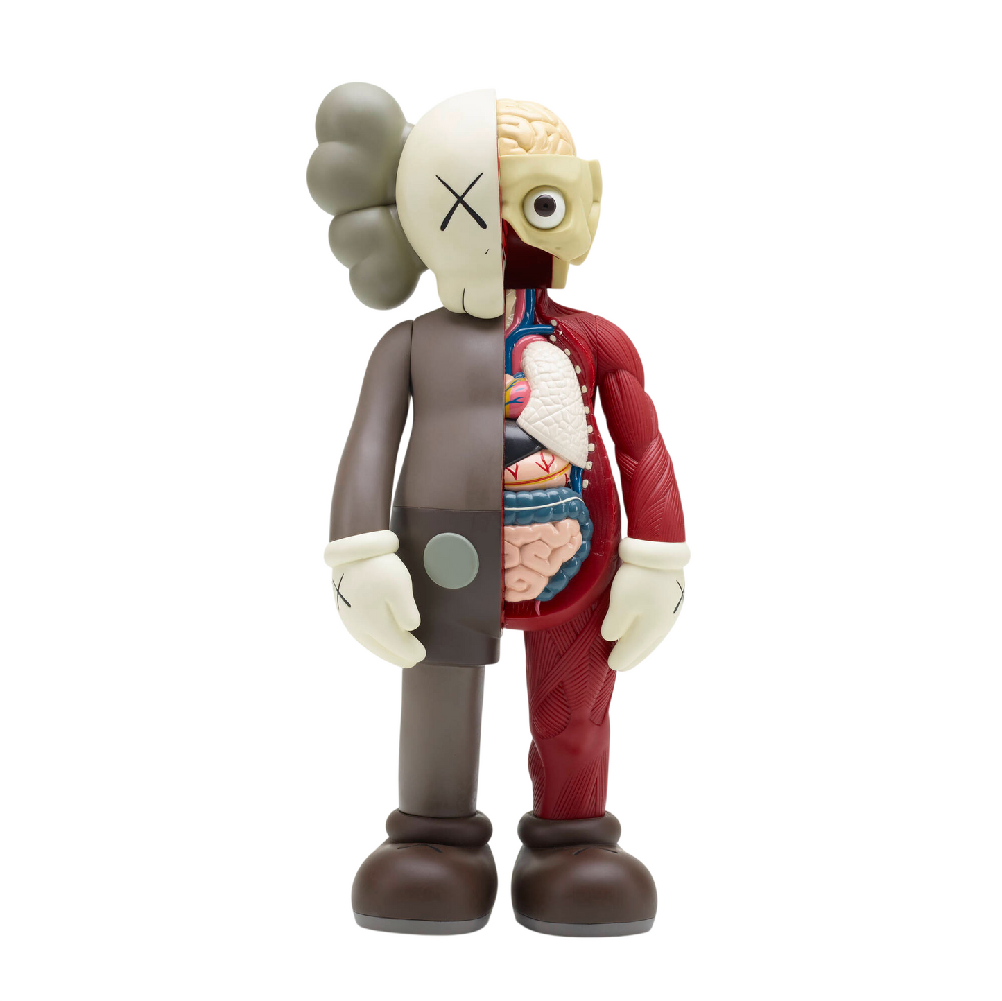 KAWS Companion Flayed 'Brown'