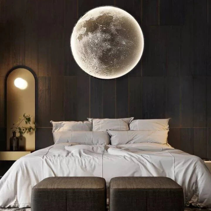 LED Moon Wall Lamp