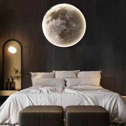 LED Moon Wall Lamp