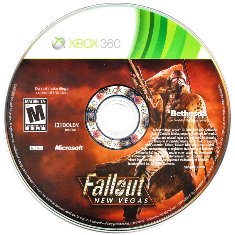 Fallout: New Vegas Xbox 360 CD Rug