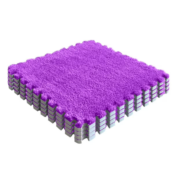 Plush Puzzle Foam Mat