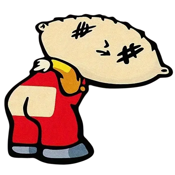 Family Guy Stewie Griffin Ass Out Rug