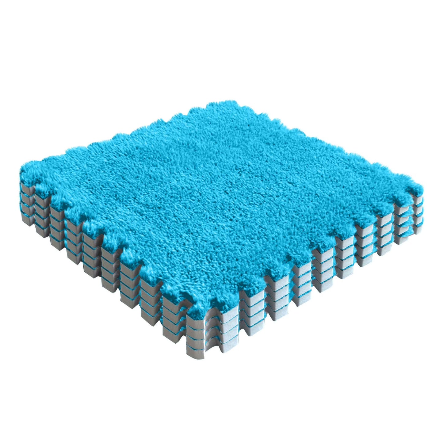 Plush Puzzle Foam Mat