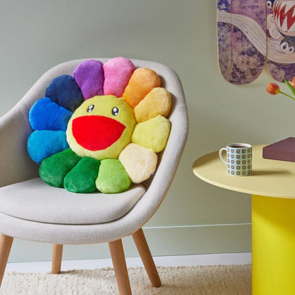 Takashi Murakami Classic Flower Pillow