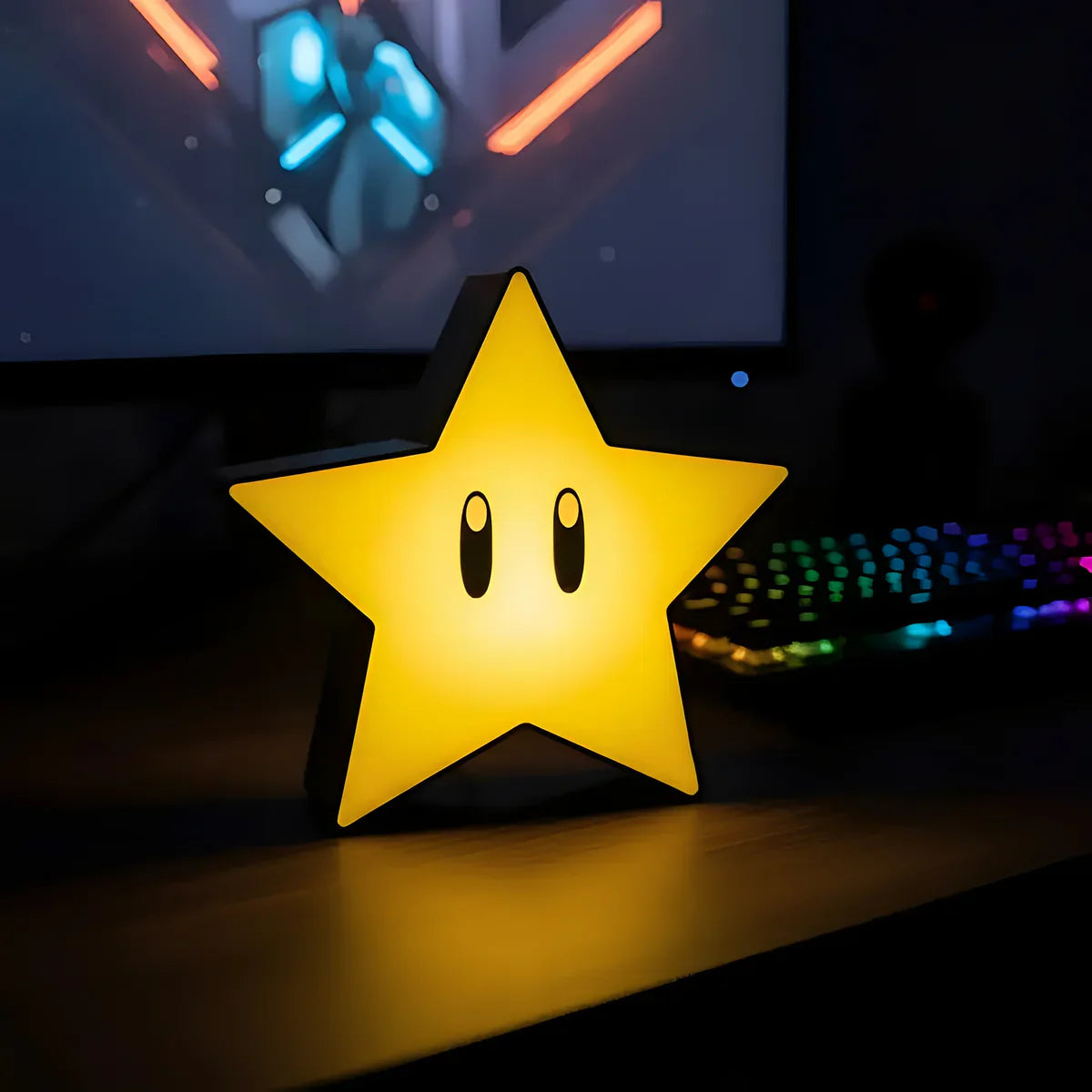 Super Mario Super Star Lamp