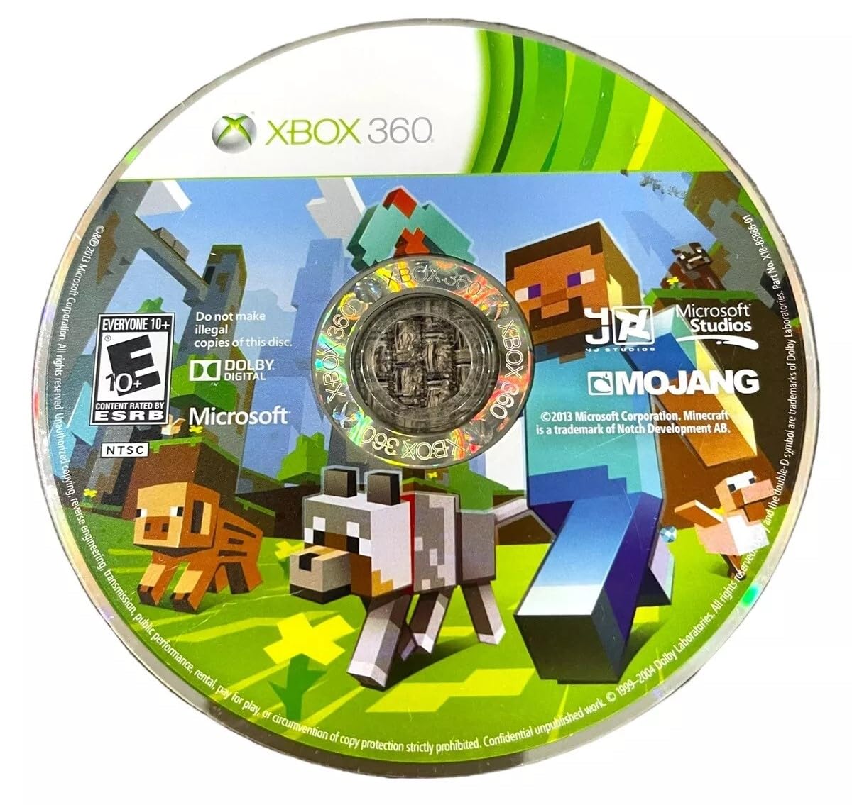 Minecraft: Xbox 360 Edition CD Rug