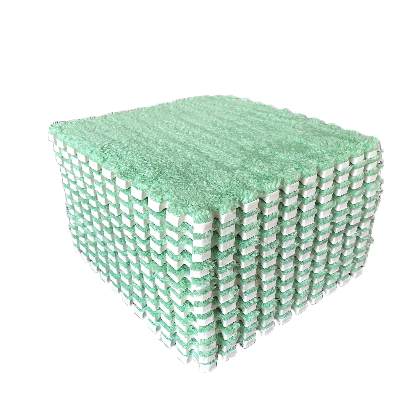Plush Puzzle Foam Mat