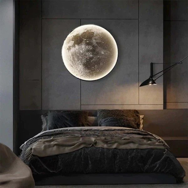 LED Moon Wall Lamp