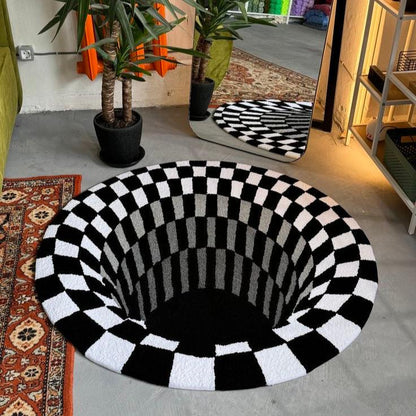 Trippy Vortex Rug