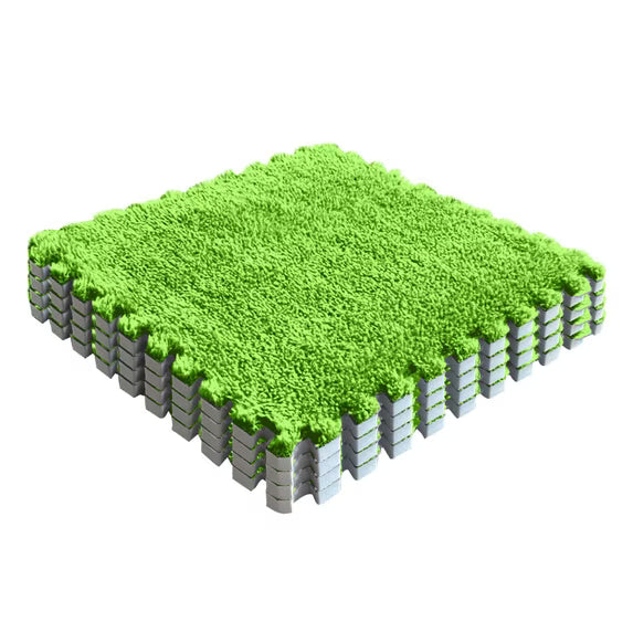 Plush Puzzle Foam Mat