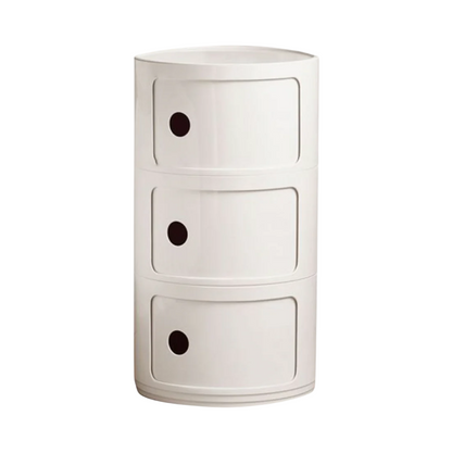 Componibili Style Barrel Storage Side Table