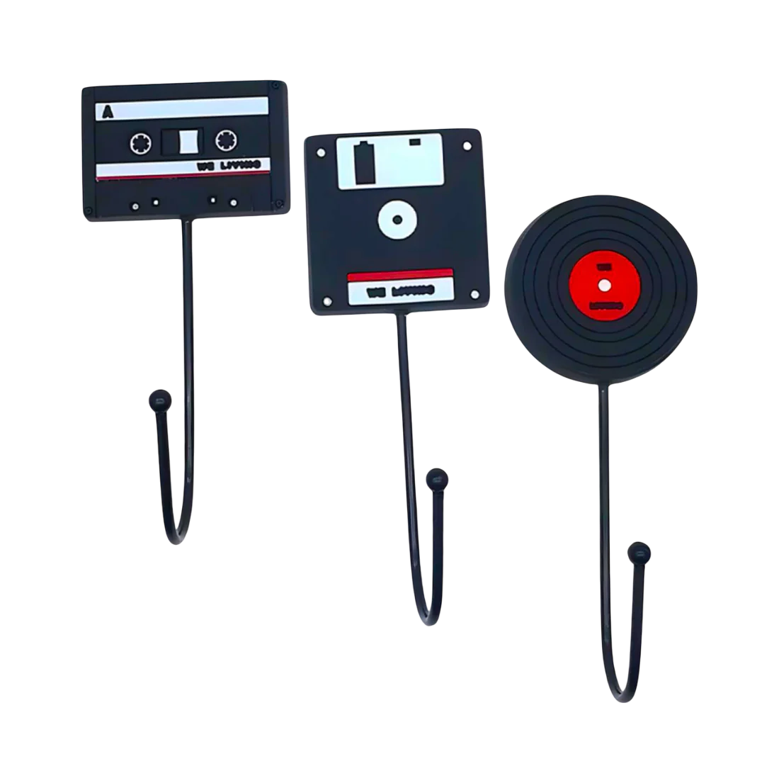 Retro Musical Wall Hooks
