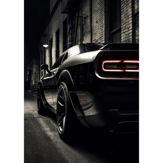 Dodge Challenger SRT Hellcat Widebody Poster