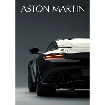 Aston Martin Vanquish Poster