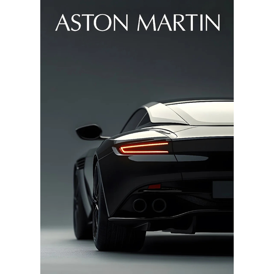 Aston Martin Vanquish Poster